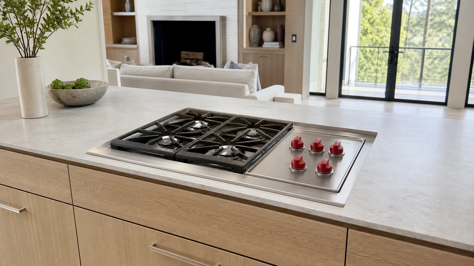 Luxury cooktop diagnostic visit in Suwanee