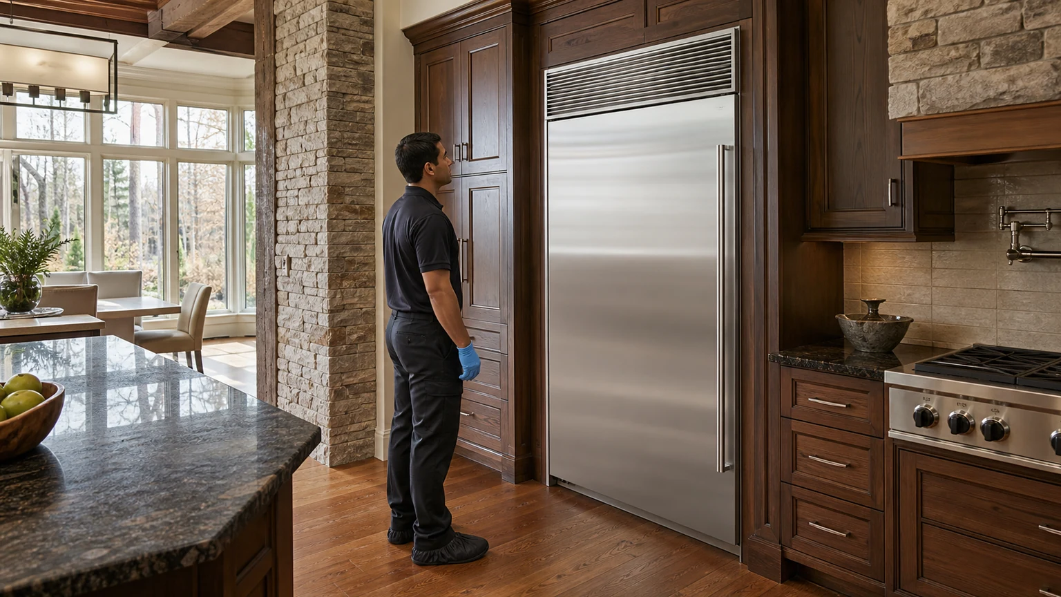 Built-in refrigerator diagnostic visit in Suwanee